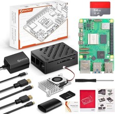 Rastech Raspberry Pi 5 16GB Kit 64GB Edition with Active Cooler Gan 27W 5.1V5A picture