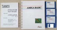 Amiga 1000 Kickstart Workbench Extras v1.3 Manual & Install Disks BASIC Manual picture