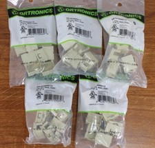Ortronics - OR-42100002-13 - TracJack - Blank - IVORY - 50 - 5 Packs of 10  NEW picture