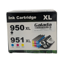 Galada Compatible 950XL / 951XL Ink Cartridge 4-Pack – For HP OfficeJet Pro 8600 picture