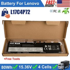 ✅01AY969 Battery For Lenovo ThinkPad X1 EXTREME GEN 2  L17C4P72 L18M4P71 01YU911 picture