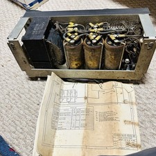 Vintage IBM 1401 Power Supply 1961 Model 473596 Incredibly With Diagrams Scarce picture