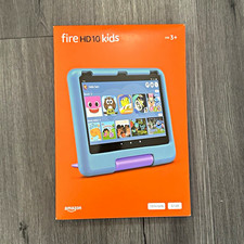Amazon Fire HD 10 Kids 13th Gen 10.1in 32GB 3GB RAM Wi‑Fi Blue/Purple picture