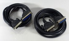 (2) Belkin Model F2A032-10 10 ft. Pro Series Printer Parallel Cable - DB-25 Male picture