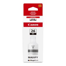Canon GI-26 Genuine Pigment Black Ink Bottle, Compatible with MegaTank GX7120, G picture