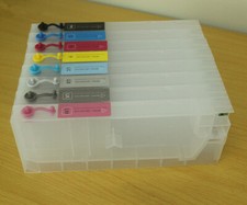 8PC Refillable ink cartridge for Epson Stylus Pro4000/4400/7600/ 9600 Printer picture
