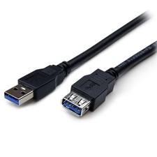 StarTech.com 2m Black SuperSpeed USB 3.0 Extension Cable A to A - Male to Female picture