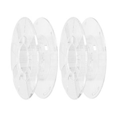 Transparent Reusable Plastic Filament Spool for 3D Printer Cord Organizing picture