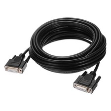 DB15 Serial Cable 28AWG Aluminium Foil Shielded DB15 Female Straight 32.8 ft picture