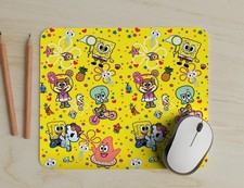 Spongebob Inspired Mouse Pad great for Office or Gaming Personalize picture