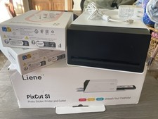 Liene  PixCut S1 Photo Sticker Printer and Cutter White 2 Boxes of Sticker Paper picture