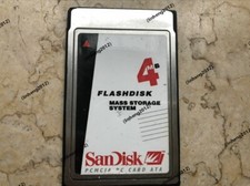 SANDISK 4MB PC CARD FLASHDISK CARD picture