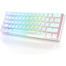 HK GAMING GK61 Mechanical Gaming Keyboard - 61 Keys Multi Color RGB Illuminated  picture