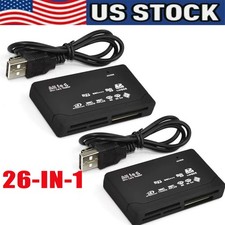 Memory Card Reader Mini 26-IN-1 USB 2.0 High Speed For CF xD SD MS SDHC LOT picture