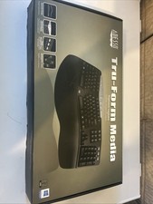 Adesso Tru-Form Contoured Ergonomic Media Keyboard PCK-208B (USB And PS/2) picture