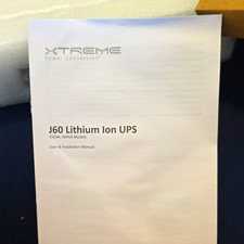 Xtreme Power Conversion J60-350 Lithium Ion UPS 350VA/200W 120VAC picture