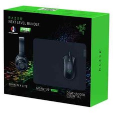 NEW Razer Next Level Gaming-Bundle - Kraken X, DeathAdder Mouse, and Gigantus V2 picture