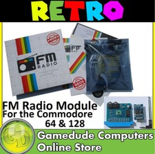 Commodore 64/128 FM Radio Module AudioEx 2.0, GEOS App with RTC Module [int03] picture