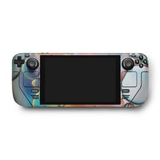 MightySkins Glossy Glitter Skin Compatible with Valve Steam Deck - Rainbow Bu... picture