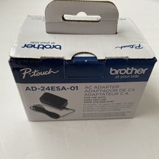 Brother AD-24ESA-01 AC Power Adapter for P-Touch Label Makers New In Box Genuine picture