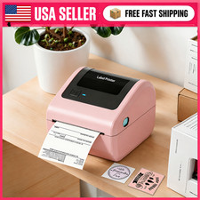 Bluetooth Thermal Label Printer 4x6 Wireless Shipping USB Small Business D450BT picture
