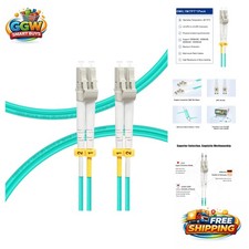 3ft OM3 LC to LC Multimode Fiber Patch Cable - 10Gbps for Clear Connections picture