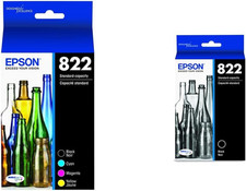 T822 Durabrite Ultra -Ink Standard Capacity Black & Color -Cartridge Combo Pack picture