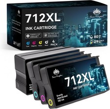 712XL Ink Cartridges Compatible Replacement for HP 712XL 712 Ink Cartridges Comb picture