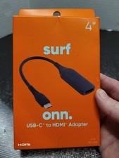 Surf Onn 100004344 USB-C To HDMI Adapter Read Description  picture