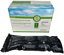 Staples Compatible Brother TN670 Black Toner Cartridge SEBTN670R 7,500 Pages picture