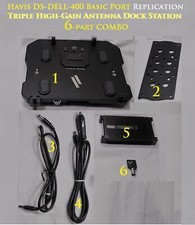 Havis DS-DELL-400 Basic Port Replication Triple High-Gain Antenna Dock Station picture