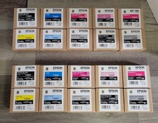 Genuine Epson Stylus Pro 3880 / 3800 Ink Toner T5801/2/3/4/5/7/8/9 T580A T580B picture