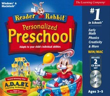 Reader Rabbit Personalized Preschool Deluxe (2 CD-ROM Set) (Compatible with Wind picture