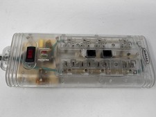 Belkin 8 Outlet Surge Master II 2 Suppressor Clear Transparent F5C695TEL picture