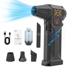 Electric Compressed Air Duster 2in1 Blowing & Suction 280000 RPM Vacuum Cleaner picture