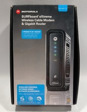 Motorola Arris SURFboard Modem & WiFi Router SBG6580 N300 Dual Band a402 - NEW  picture