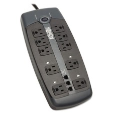 Tripp Lite Tlp1008Tel 10-Outlet Surge Protector Telephone Protection Without picture
