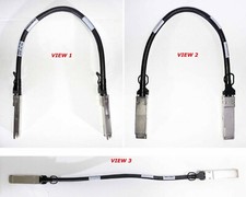 GENUINE NetApp QSFP - QSFP - 0.5m Ext SAS Cable - PN:12-00176 picture