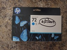 New/Sealed Genuine HP 72 Cyan Ink Cartridge (DATE: 4/2021) picture