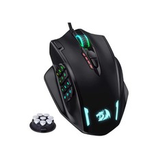 Redragon M908 RGB LED USB Wired Gaming Mouse 12400 DPI 18 Buttons picture