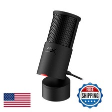 HyperX SoloCast 2 Gaming USB Condenser Mic Black - 24-bit/96kHz, Pop Filter picture