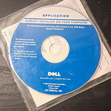 Dell Roxio Easy CD Creator 5.3.4 SP8 Basic Reinstall CD Win 2000/XP T0408 picture