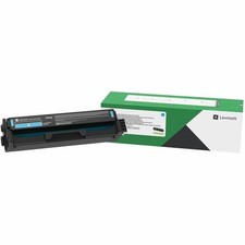 LEXMARK C331HC0 H CYAN HIGH YIELD RETURN PROGRAM PRINT CARTRIDGE picture