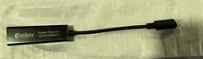 Amber USB-C to Ethernet Adapter - black picture