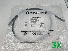 Commscope Systimax GigaSpeed Cat 6 Patch Cord CPCSSX2-03F004 4’ Gray Cable RJ45 picture