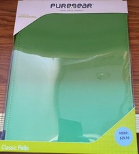 Pure Gear Classic Folio Case/Stand  Fits Apple iPad 3rd Generation -Green-New picture