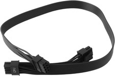 18AWG PSU 8 Pin Male to CPU 8 Pin (4+4 Pin) Male CPU Power Cable Compatible with picture