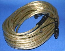 15 Meter DIGITAL OPTICAL Audio Cable TOSLINK PREMIUM picture