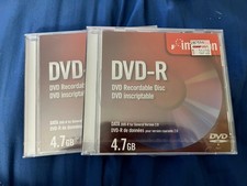 IMATION DVDR 4.7GB Recordable Discs Data Media Jewel Case Lot Of 2 NEW picture