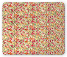 Ambesonne Blooming Floral Mousepad Rectangle Non-Slip Rubber picture